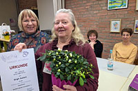 Ehrung für Birgit Kallert