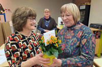 Ehrung für Andrea Bornschein