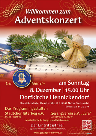 Gesangverein Lyra - Adventskonzert 2024