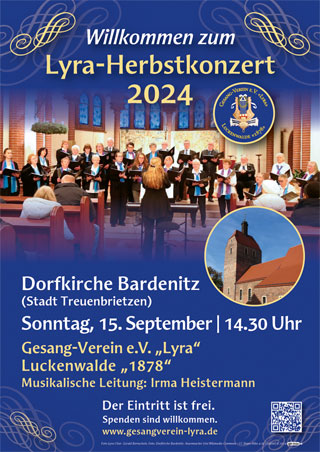 Gesangverein Lyra - Herbstkonzert 2024